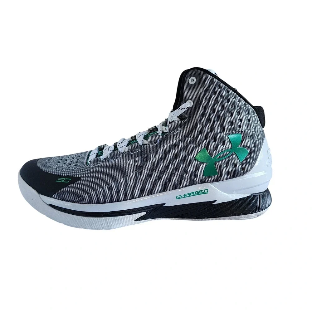 Under Armour Curry 1 Basketball Mens 10.5 White Persian Golf 1258723-100